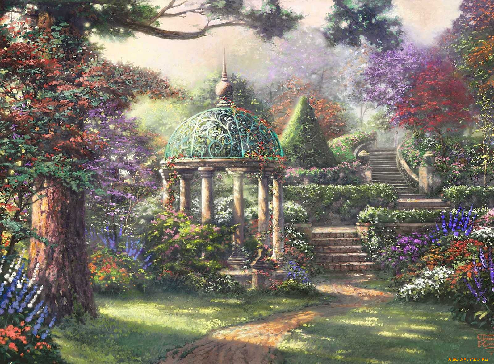 , thomas, kinkade